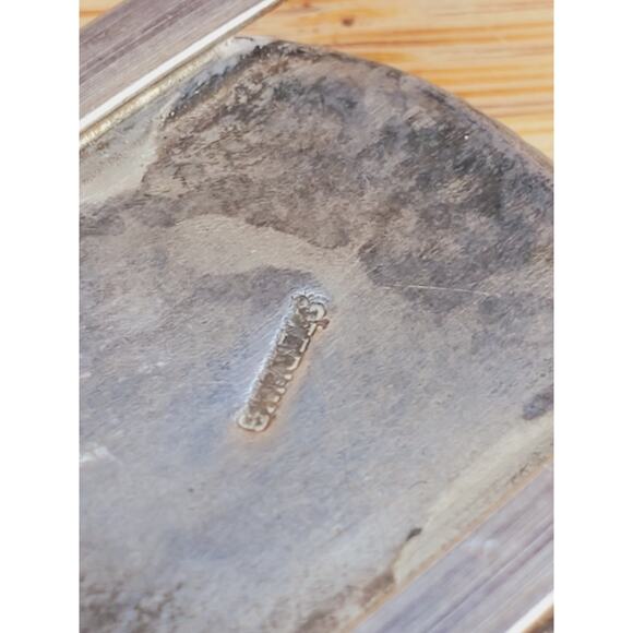 Navajo Turquoise Sterling Silver 925 Cuff Bracelet Small - Picture 8 of 8